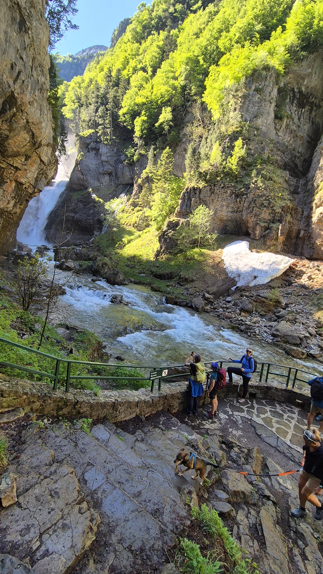 Waterfall on Cola de Caballo hike