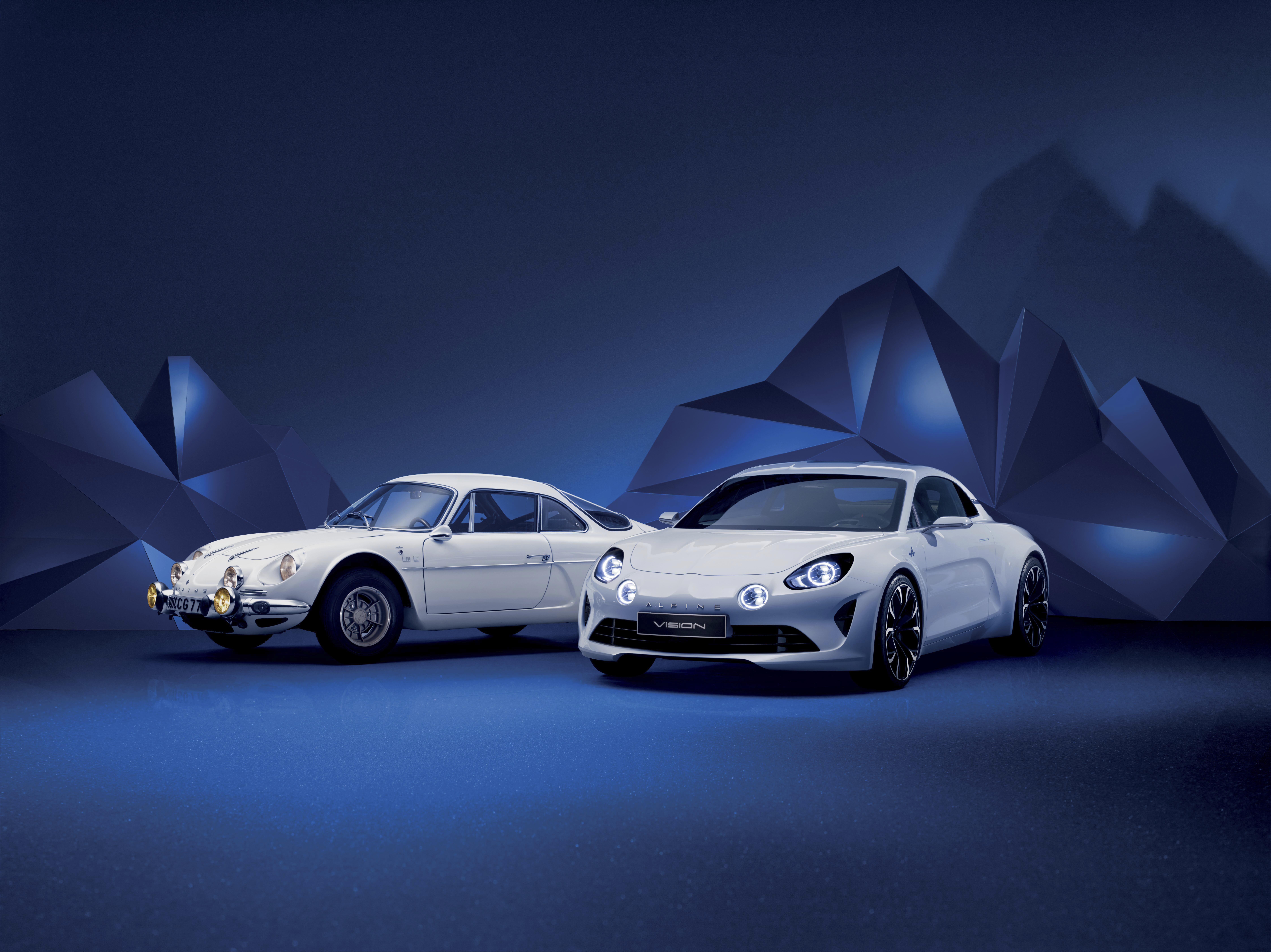 Alpine A110 old and new