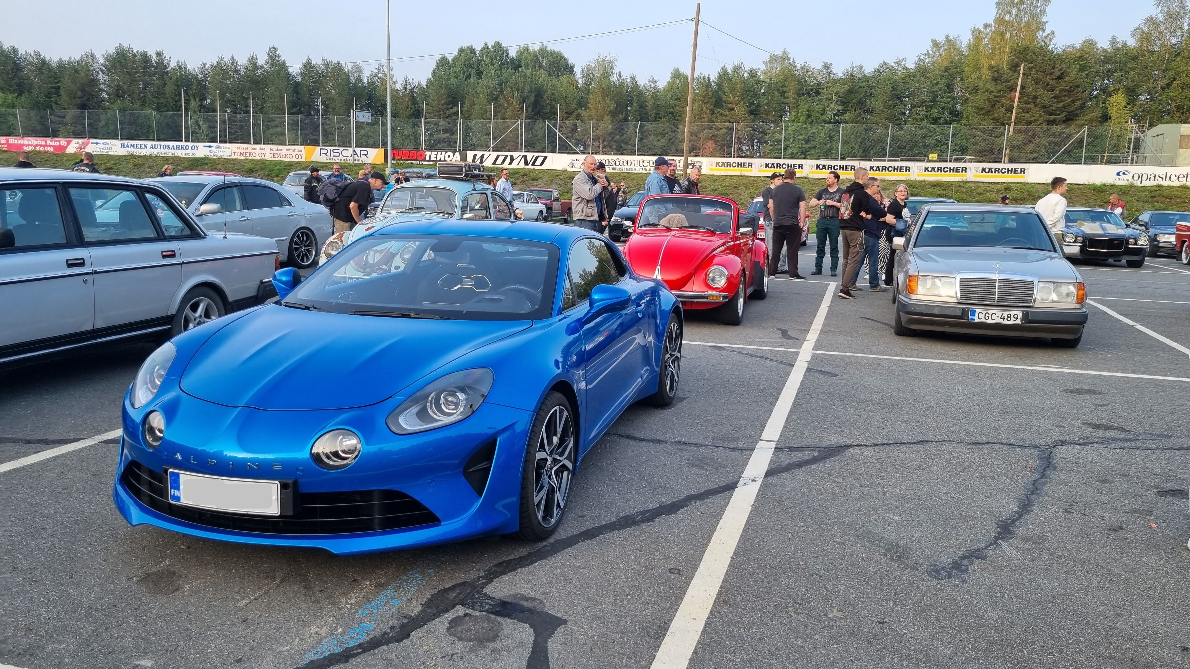 Alpine A110 Ajoneuvoharrastajat Ahvenistolla