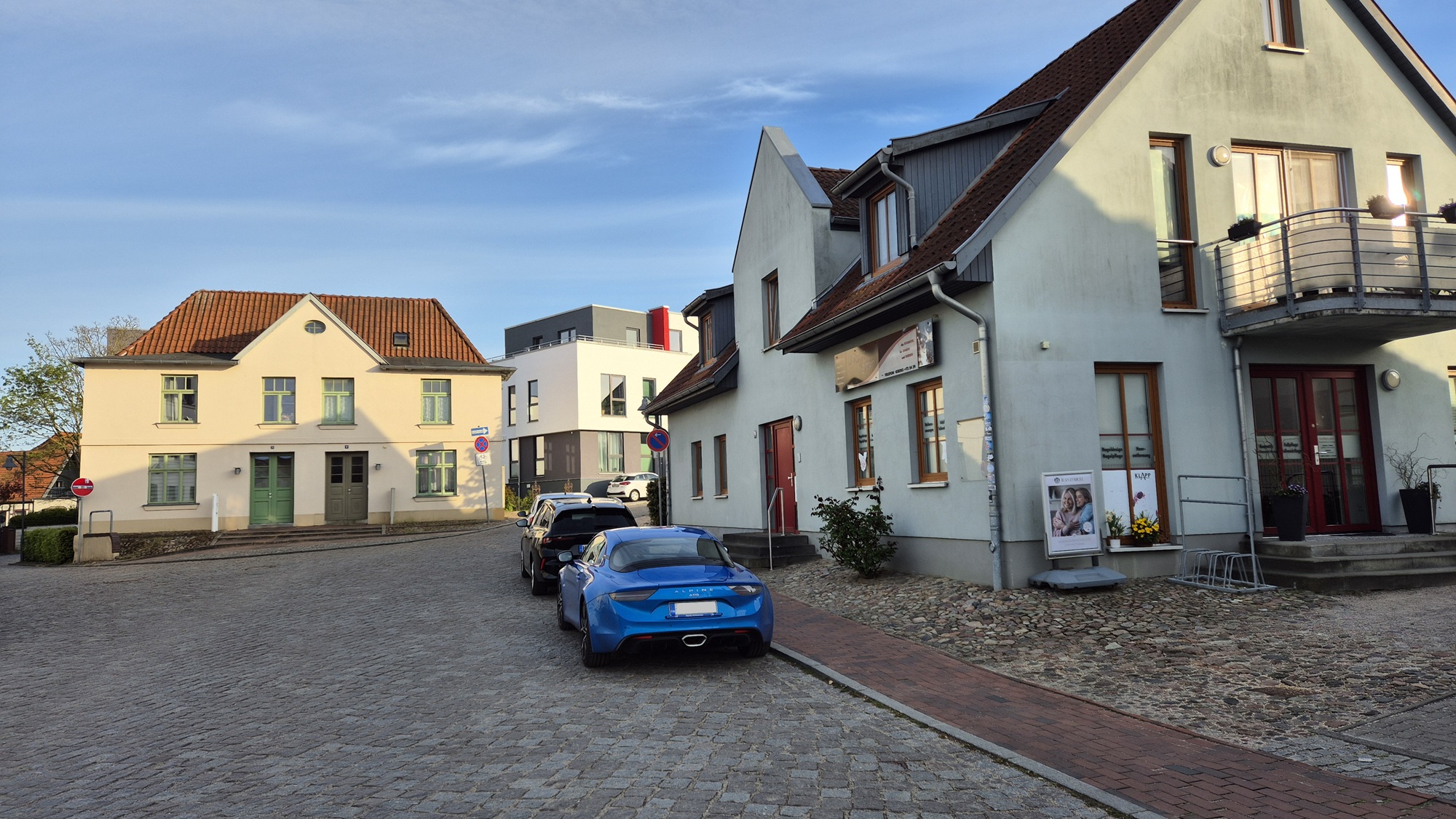 Alpine A110 on the Road in Germany