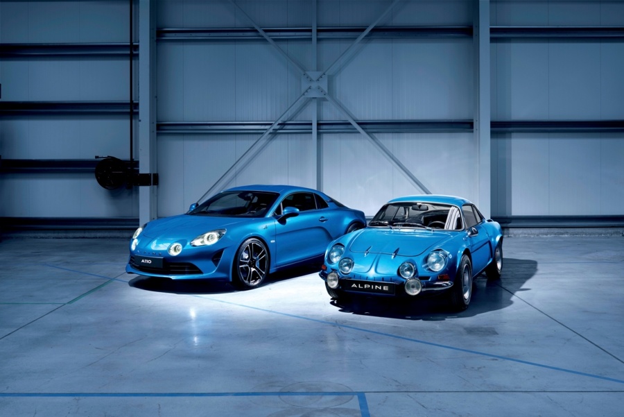 Alpine A110 old and new