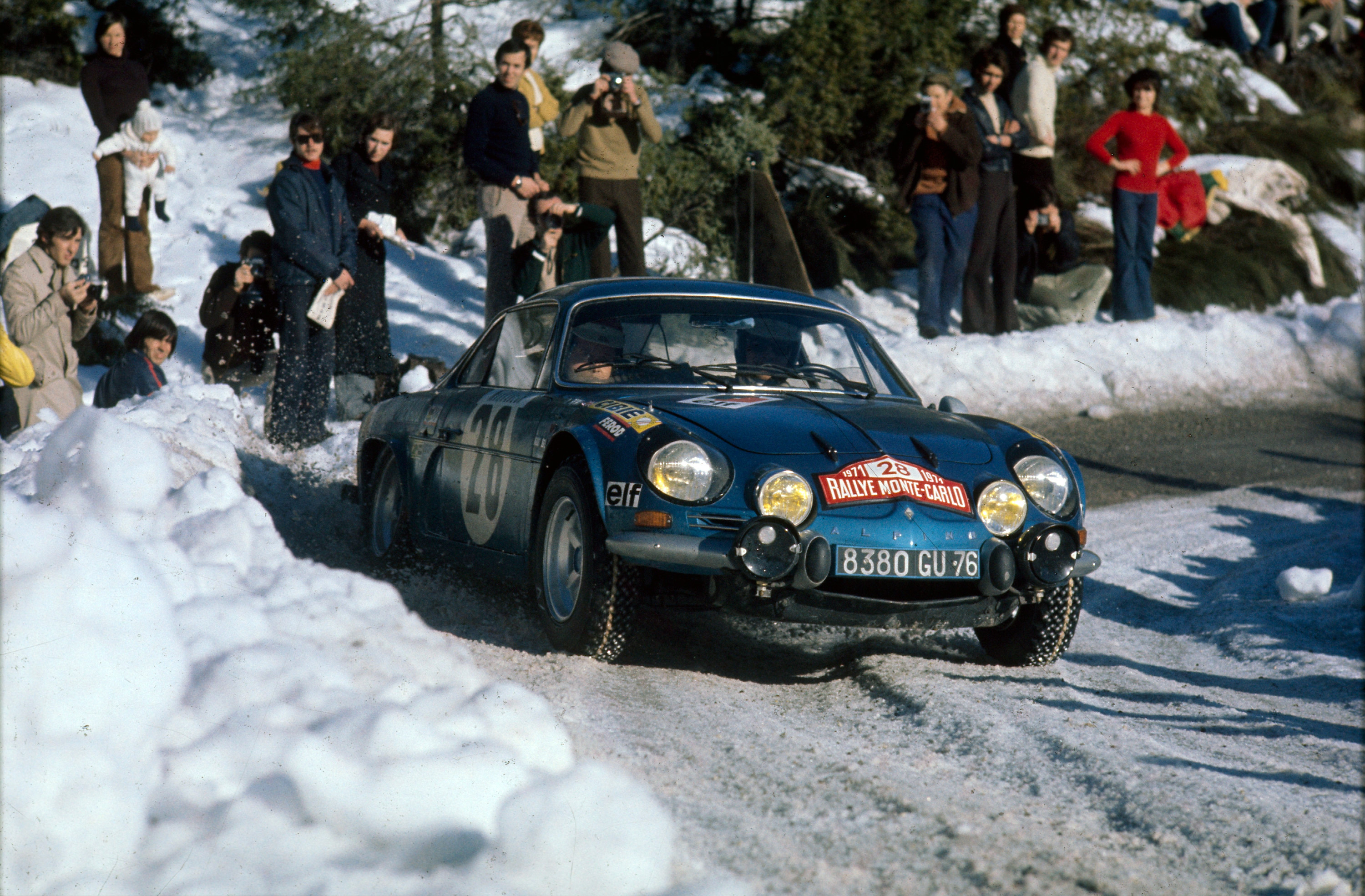 Alpine A110 racing