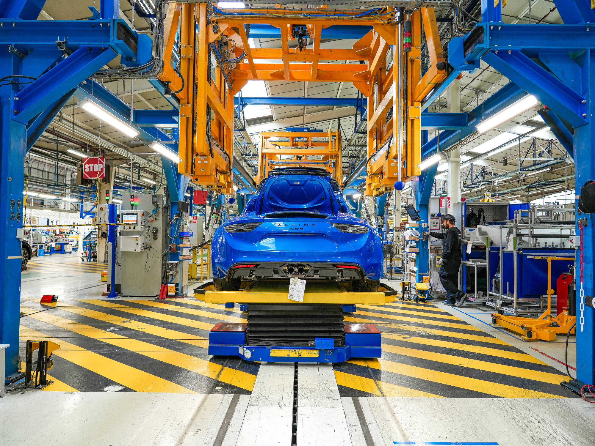 Last A110 on the production line